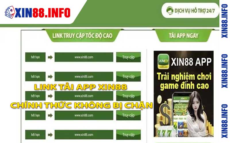 Link tải app Xin88 chính thức không bị chặn