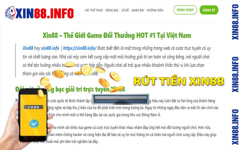 Rút Tiền Xin88