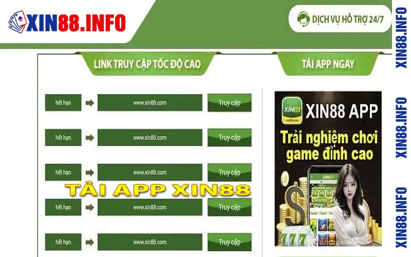 Tải app xin88