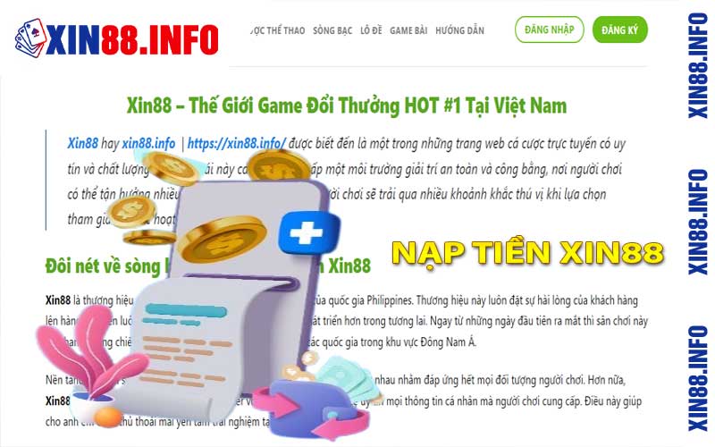 Nạp Tiền Xin88